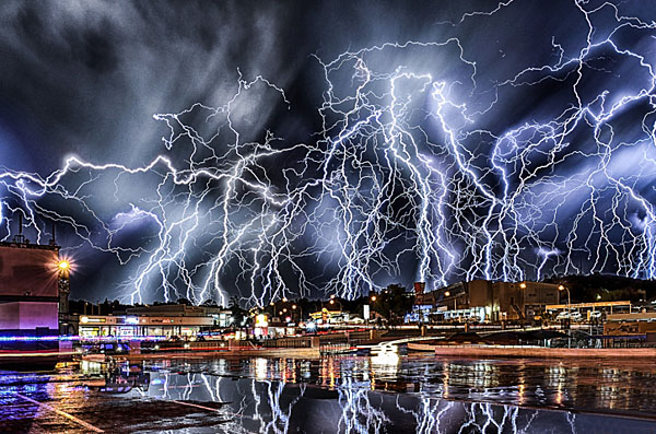 Photograph Alexius Van Der Westhuizen Extreme Electric Storm on One Eyeland